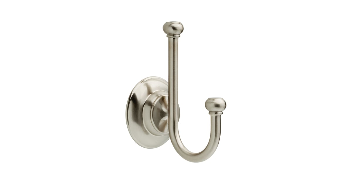 Delta 78435BN Broderick Double Hook Robe Hook