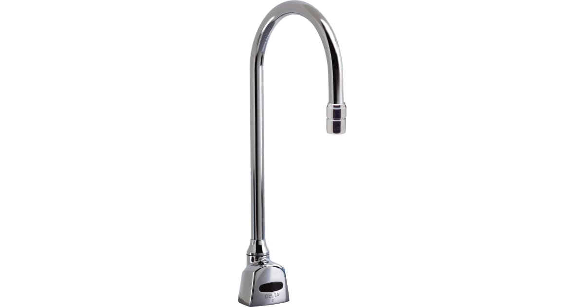 Delta 1501T3320 1.5GPM Motion Activated Battery Operated Single Hole ...