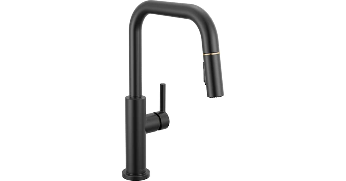 【さくらこ】COLDPLAY コールドプレイ　古着 ブラック　DELTA製 Delta 19868LF-GZ Nicoli 1.8 GPM Single Hole Pull Down Kitchen