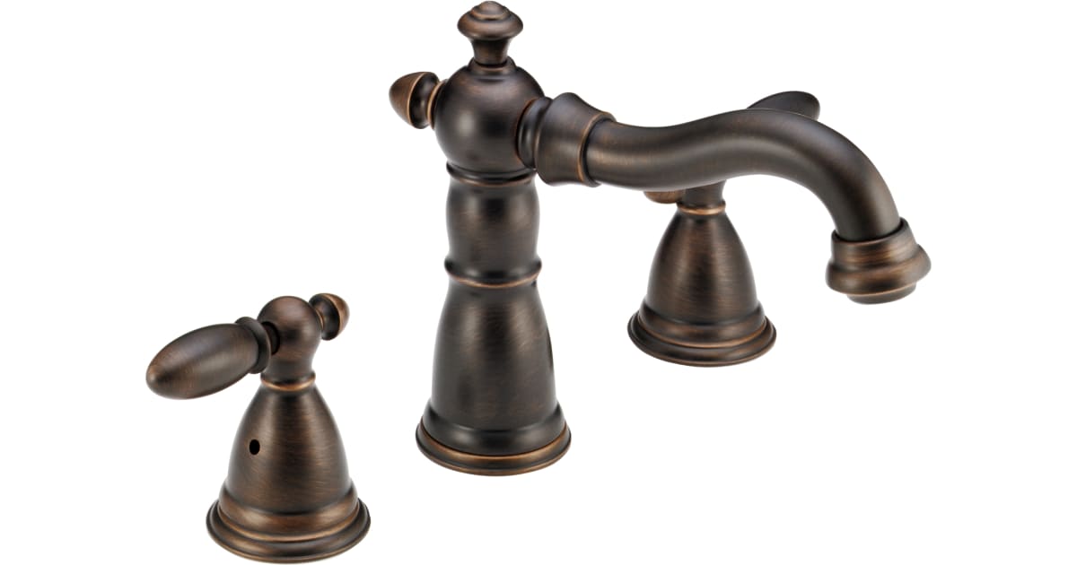 Delta 2755RB616RB Victorian Double Handle Deck Mounted