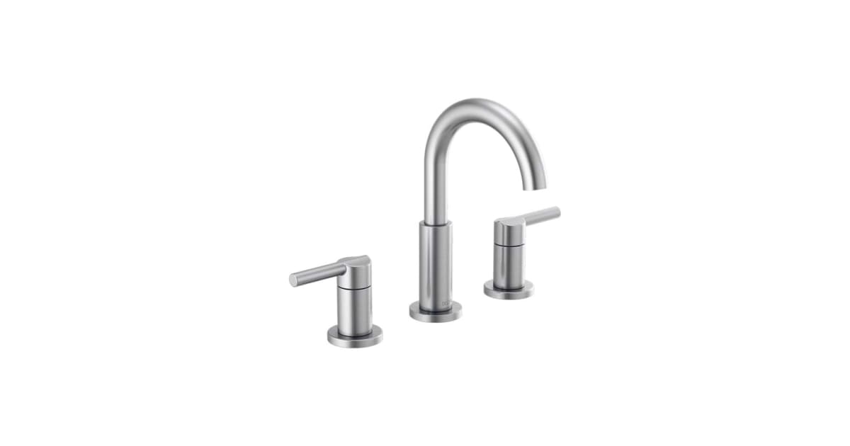 Delta 35749LFSS Nicoli 1.2 GPM Widespread Bathroom Faucet