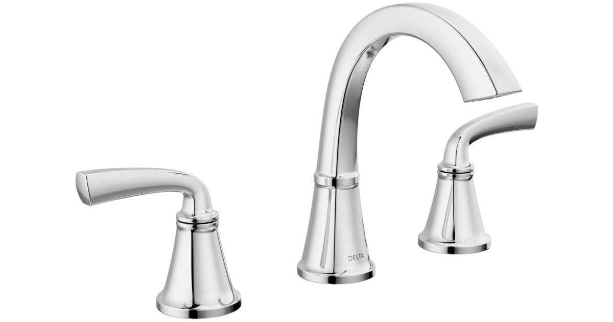 Delta 35864LF Geist 1.2 GPM Widespread Bathroom Faucet