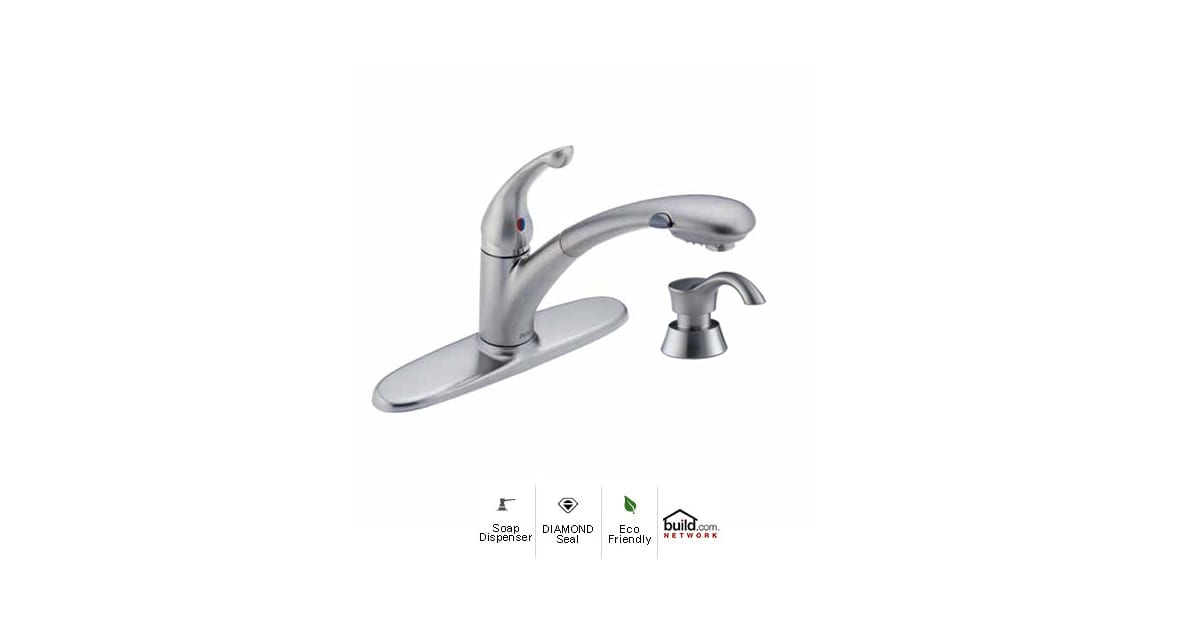 Delta 470WEARDSTSD Signature PullOut Kitchen Faucet