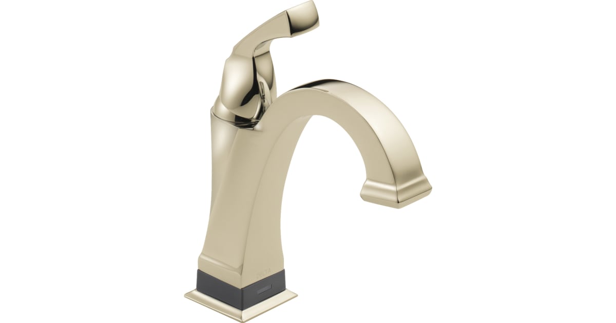 Delta Dryden Einhebel-Waschtischarmatur Mit Touch2O.XT Technologie | Chrom, Für 1- Oder 3-Loch Installation
