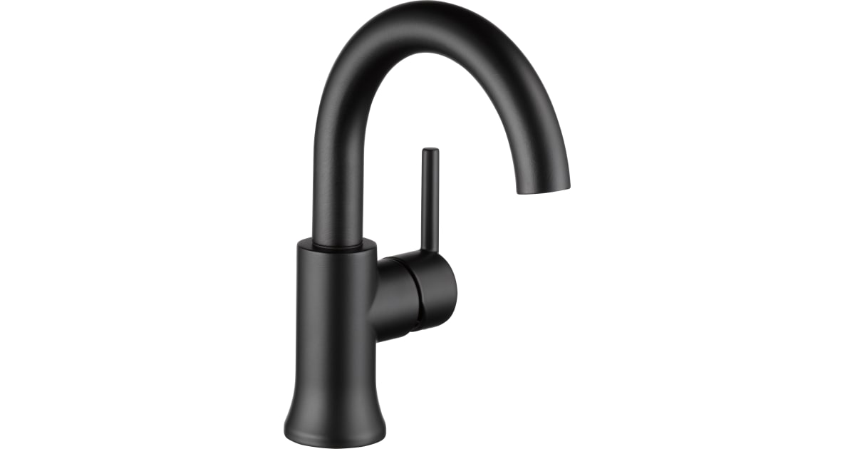 Delta 559HA-BL-DST Trinsic 1.2 GPM Single Hole Bathroom | Build.com