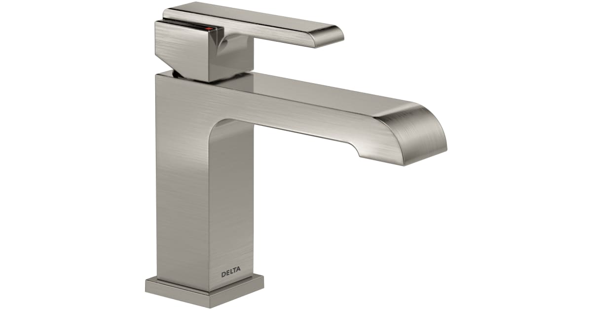 Delta 567LFSSLPU Ara 1.2 GPM Single Hole Bathroom Faucet