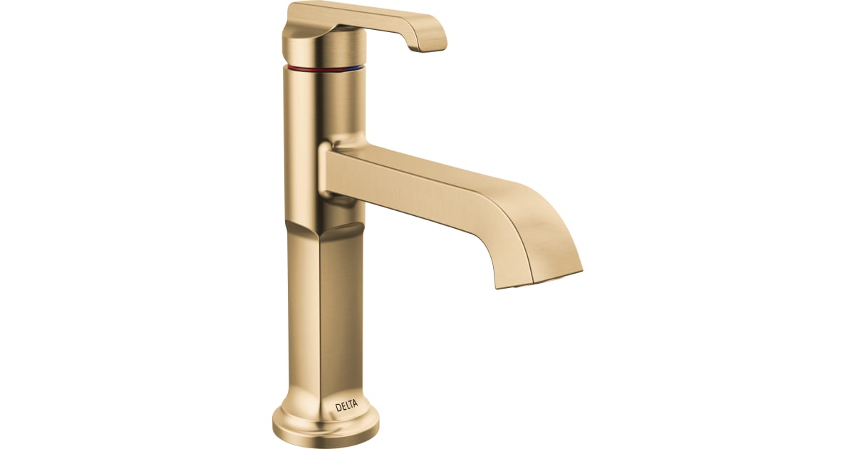 Delta 589CZPRLPUDST Tetra 1.2 GPM Single Hole Bathroom