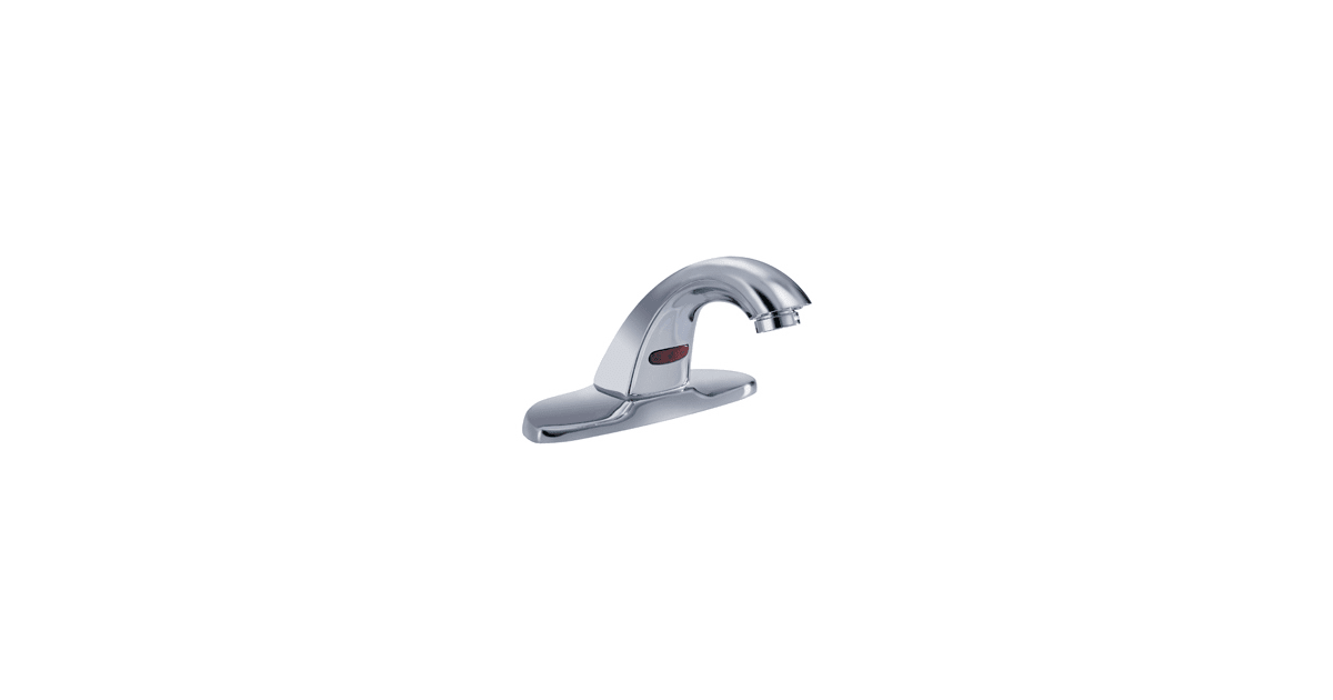 Delta 591LF-LGHGMHDF-BB Commercial Centerset Electronic Bathroom Faucet ...
