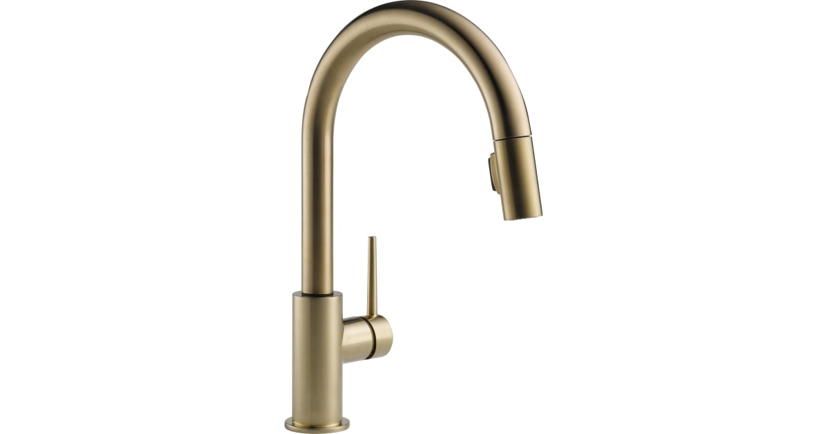 Delta 9159-CZ-DST Trinsic Pull-Down Kitchen | Build.com