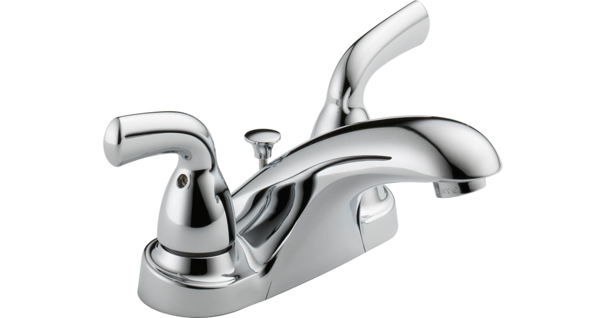 Delta B2510LFPPU Foundations Double Handle Bathroom