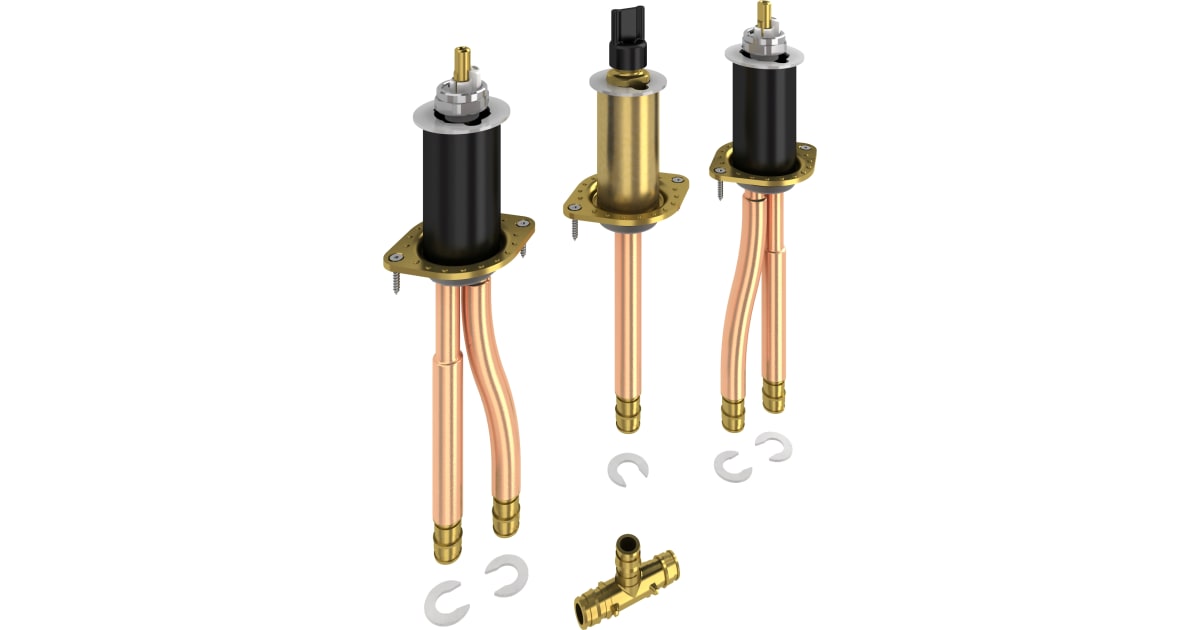 Delta R2707-MF PEX Cold Expansion - Roman Tub Filler Rough-In Valve ...