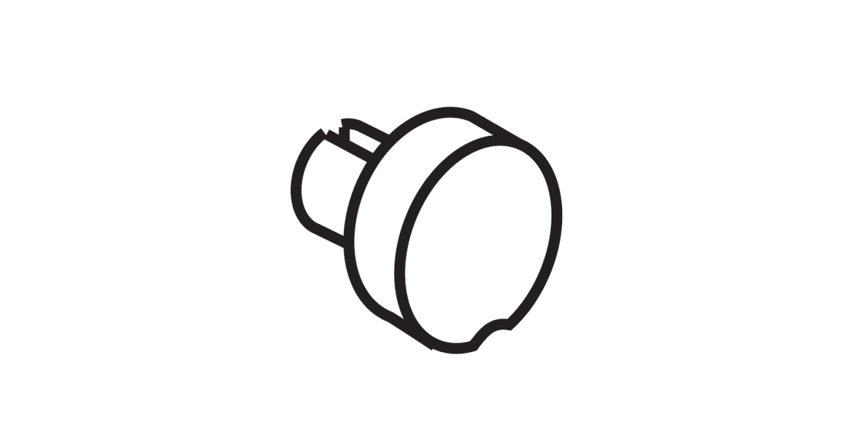 Delta RP61280 Hot / Cold Indicator Button from the Addison