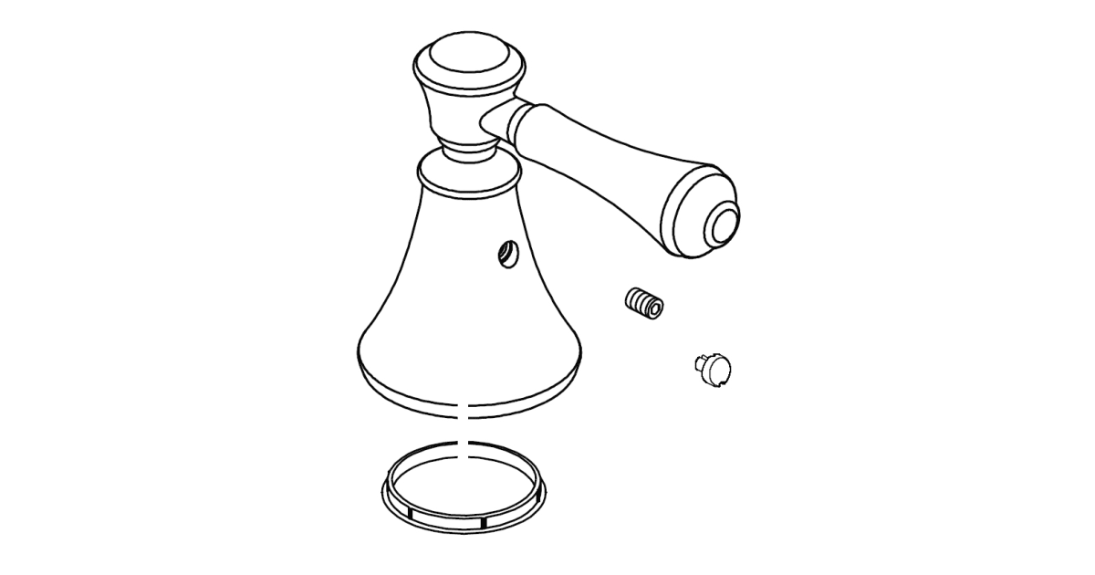 Delta RP72749AR Cassidy Single Metal Lever Handle Kit