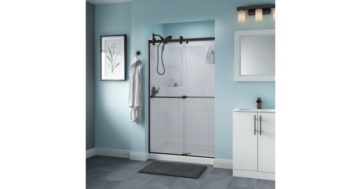 Delta Sd3276525 Trinsic 48 Wide Sliding Build Com Delta Sd3276525 Trinsic 48 Wide, Delta Sliding Shower Door