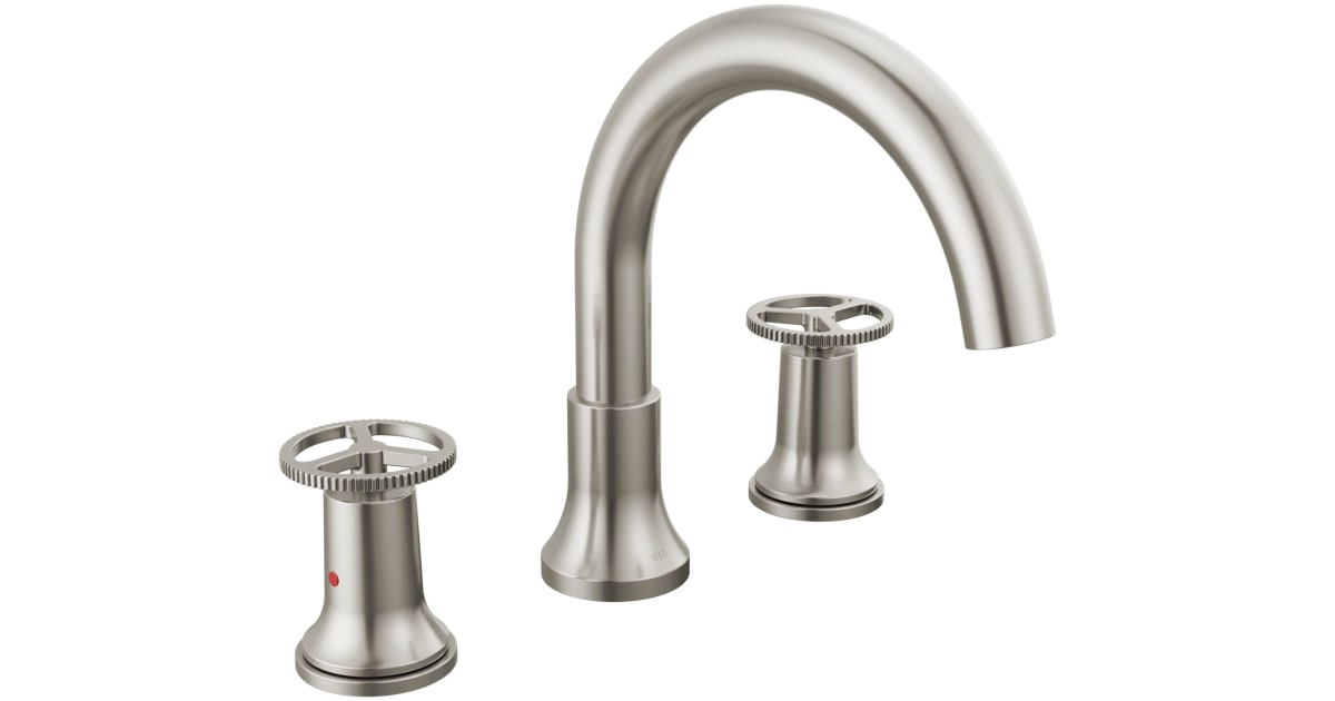 Delta T2758SS Trinsic Deck Mounted Roman Tub Filler