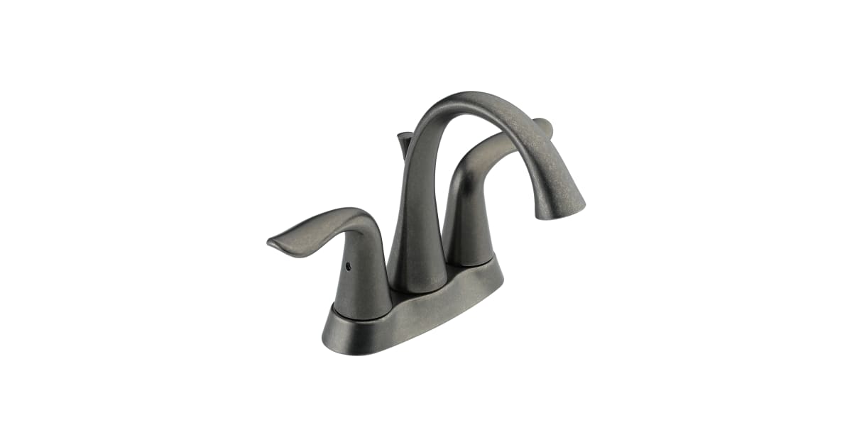 Delta 2538PT Lahara, Bathroom Faucet, Centerset Double