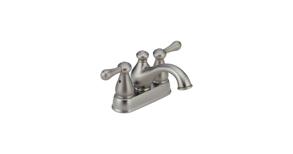 Delta 2578SS278SS Double Handle Centerset Bathroom Faucet
