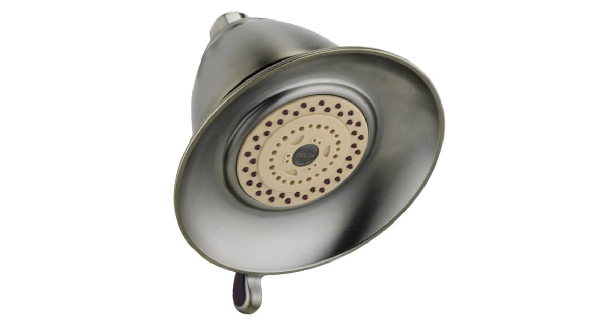Delta RP34355SS 2.5 GPM Victorian Multi Function Shower Head with