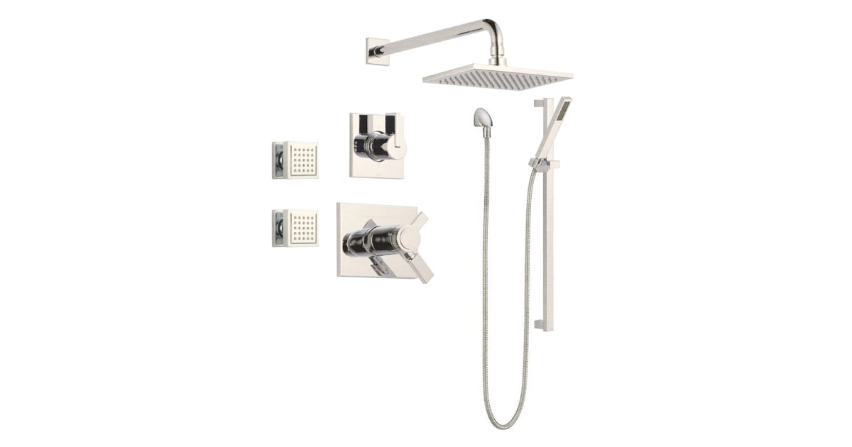Delta Vero TempAssure Shower Package SS with Diverter