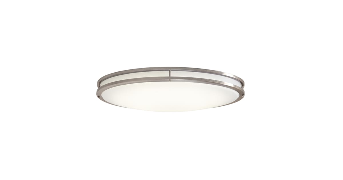 Designers Fountain EV1424C3C-35 24" Wide Integrated LED Flush Mount ...