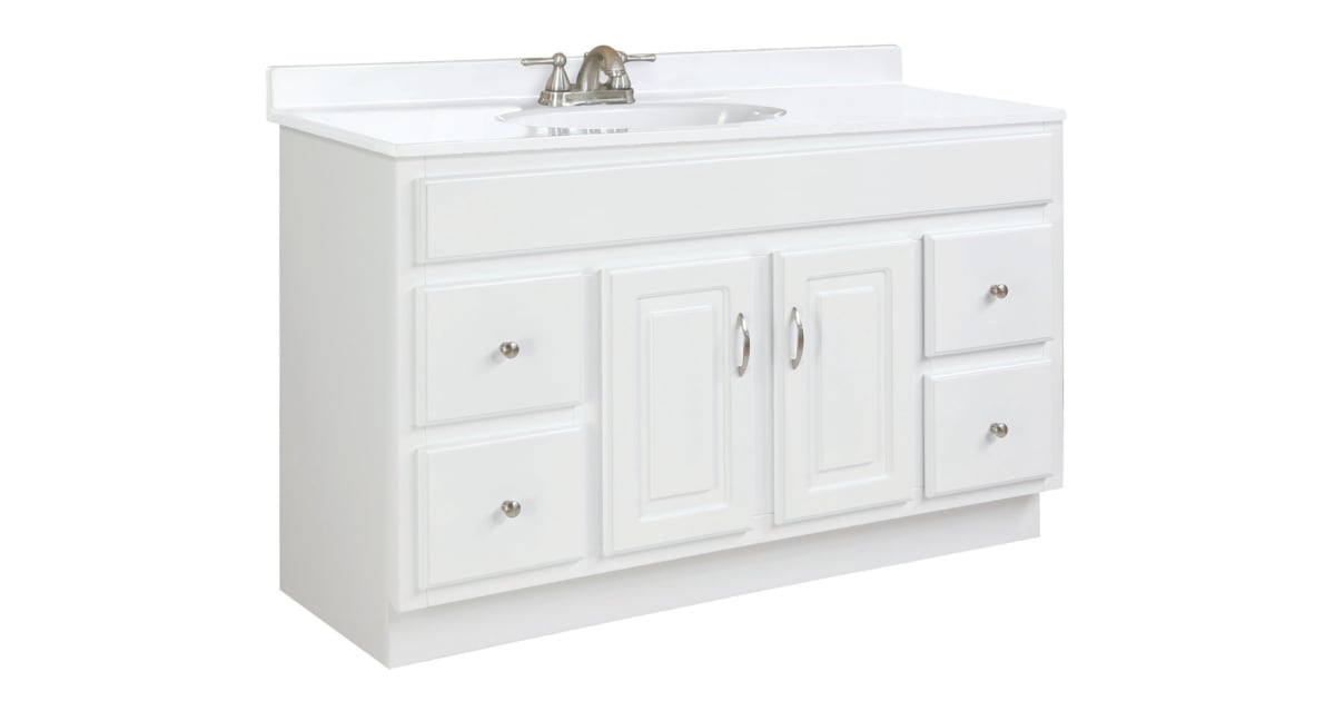 Design House Concord White Bathroom Vanity Cabinet