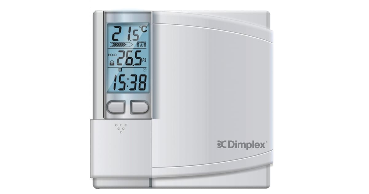 Dimplex DWT431WP Programmable 7Day Thermostat with