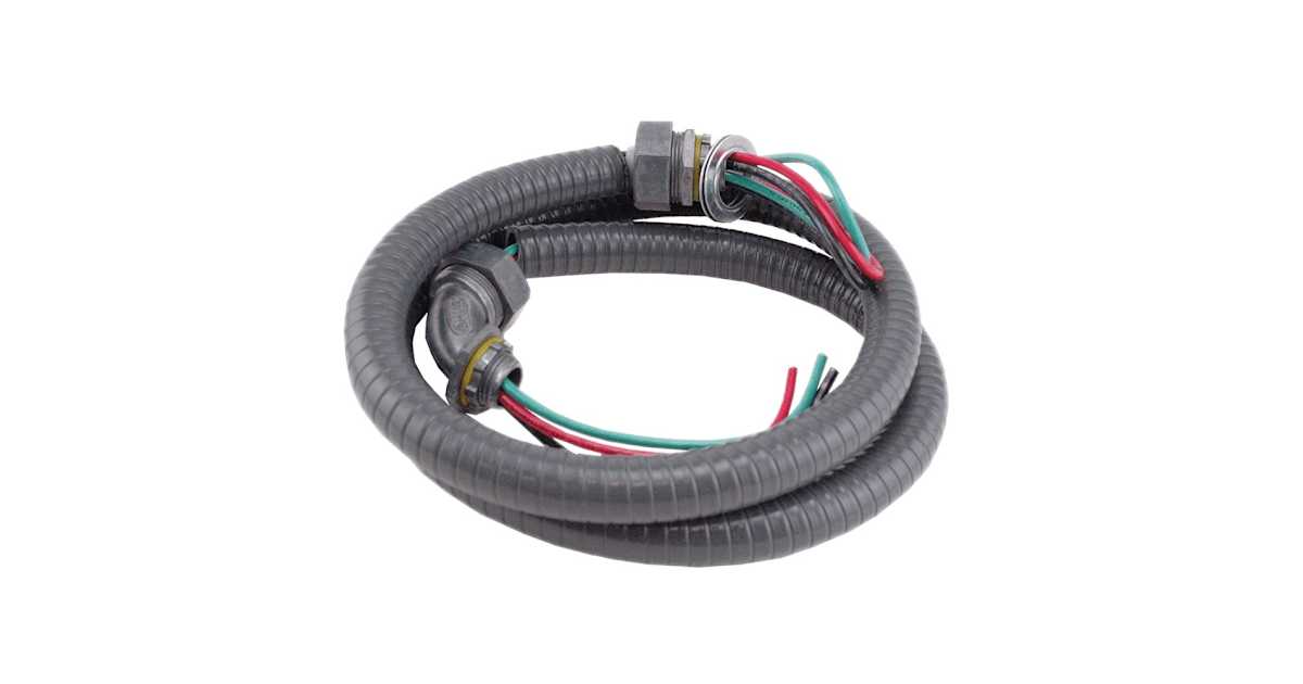 thumbnail image 2 of Sealproof A/C Hook-up Whip Kit - 4FT 1/2 Inch Flexible Conduit With 10 AWG Wire & 30A Disconnect Switch 2 of 3