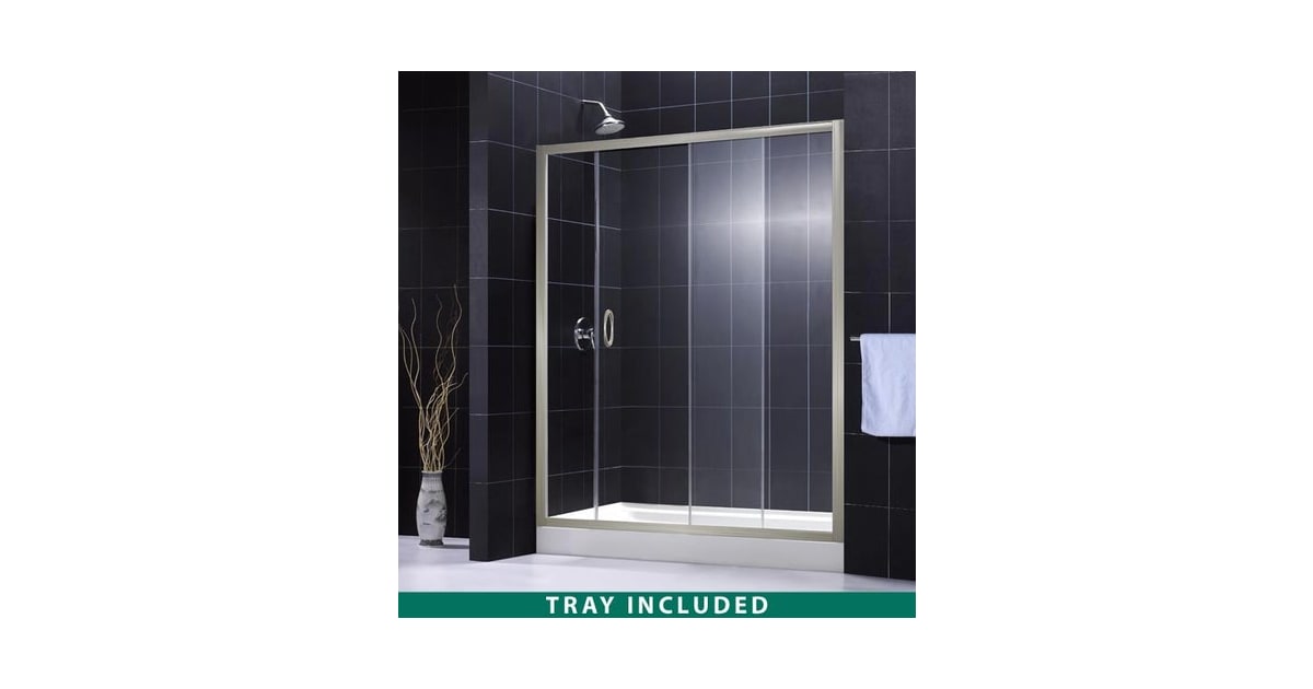 DreamLine DL6001C04CL Infinity Shower Door with Clear