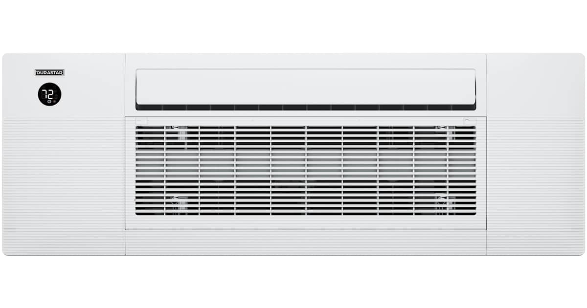 Durastar DRAL0612F2A 12,000 BTU Cooling / 12,500 BTU Heating Mini Split ...