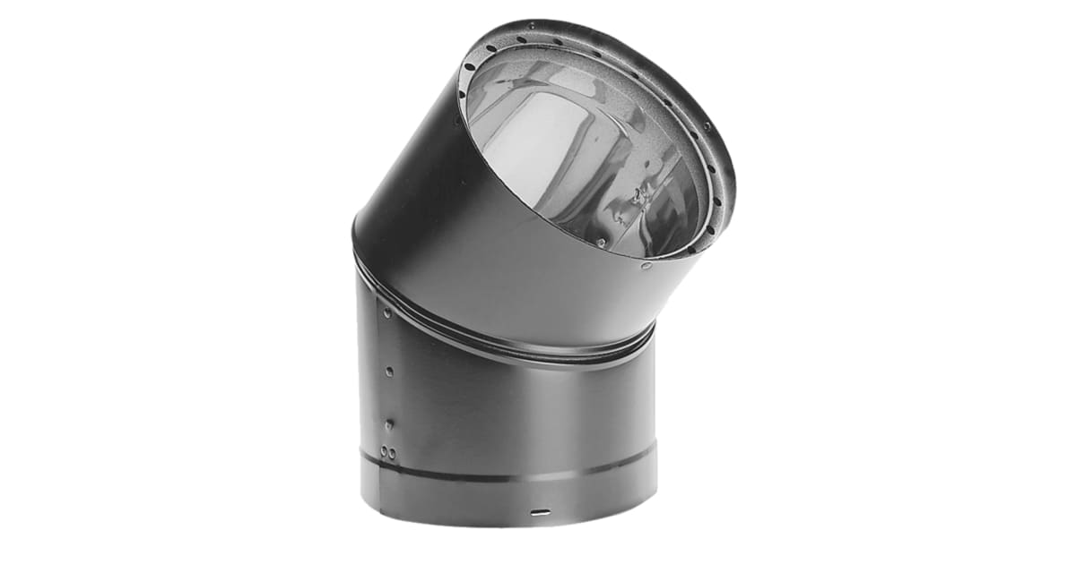 DuraVent 7DVLE45 7" Inner Diameter DVL Stove Pipe