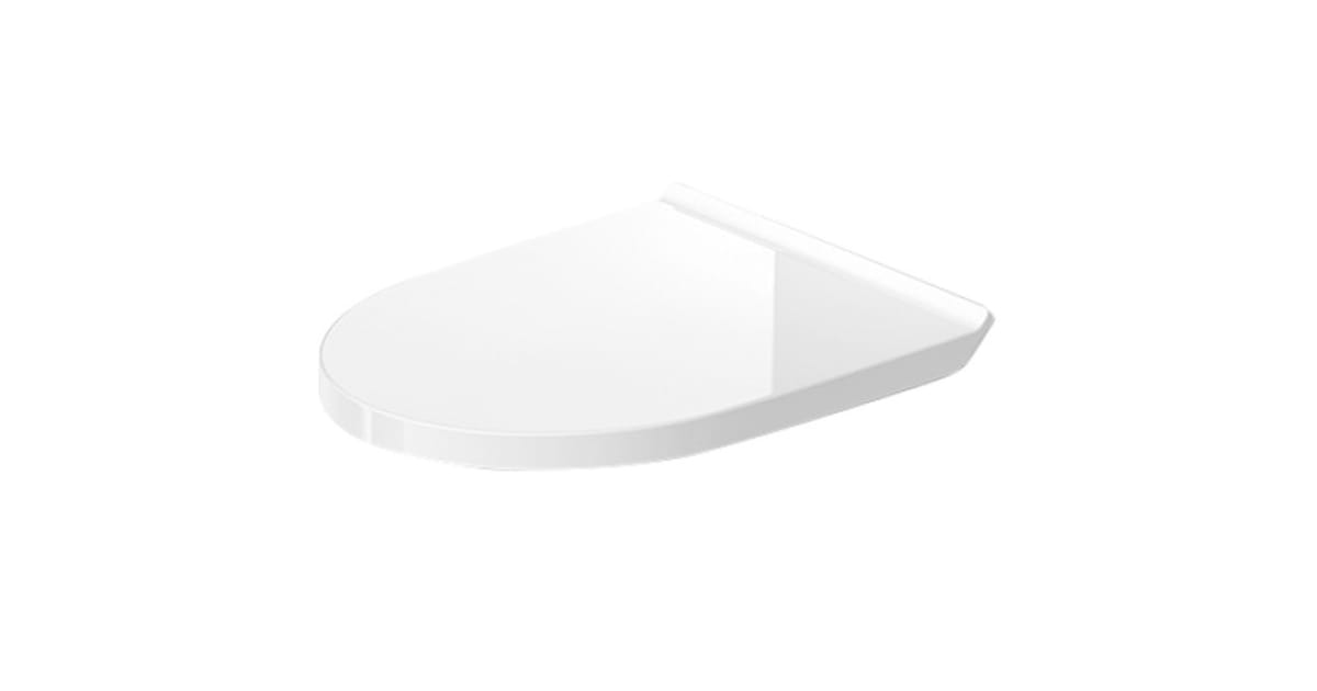 Duravit 0025290000 DuraStyle Elongated ClosedFront Toilet