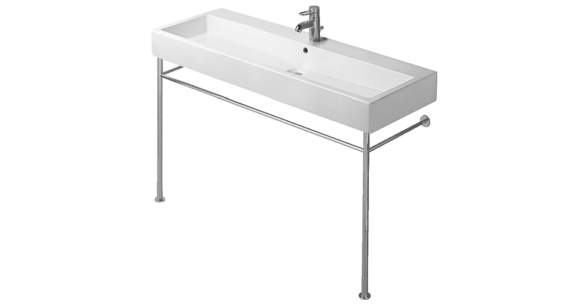 Duravit 0030741000 Vero Metal Console with Adjustable