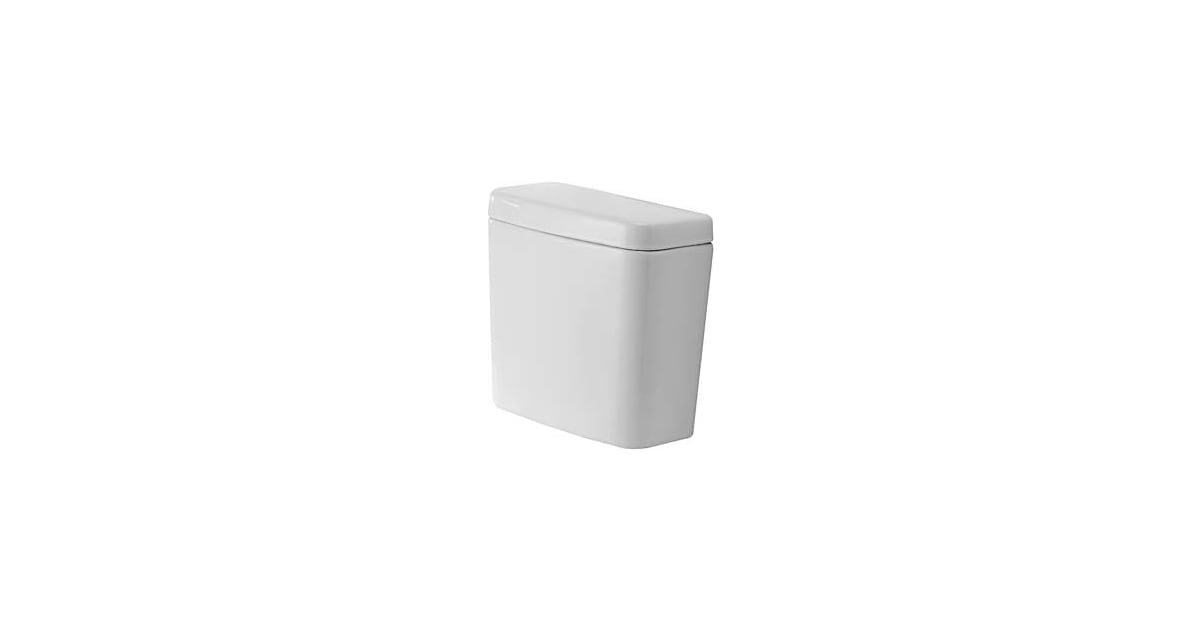 Duravit 0927200002 DCode 1.28 GPF Toilet Tank Only Left