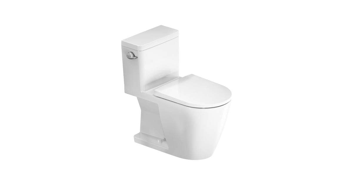 Duravit 20080100U3 DNeo OnePiece Toilet Rimless Left