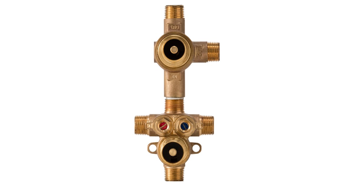DXV D35005522S.191 2-Handle Thermostatic Rough In Valve | Build.com