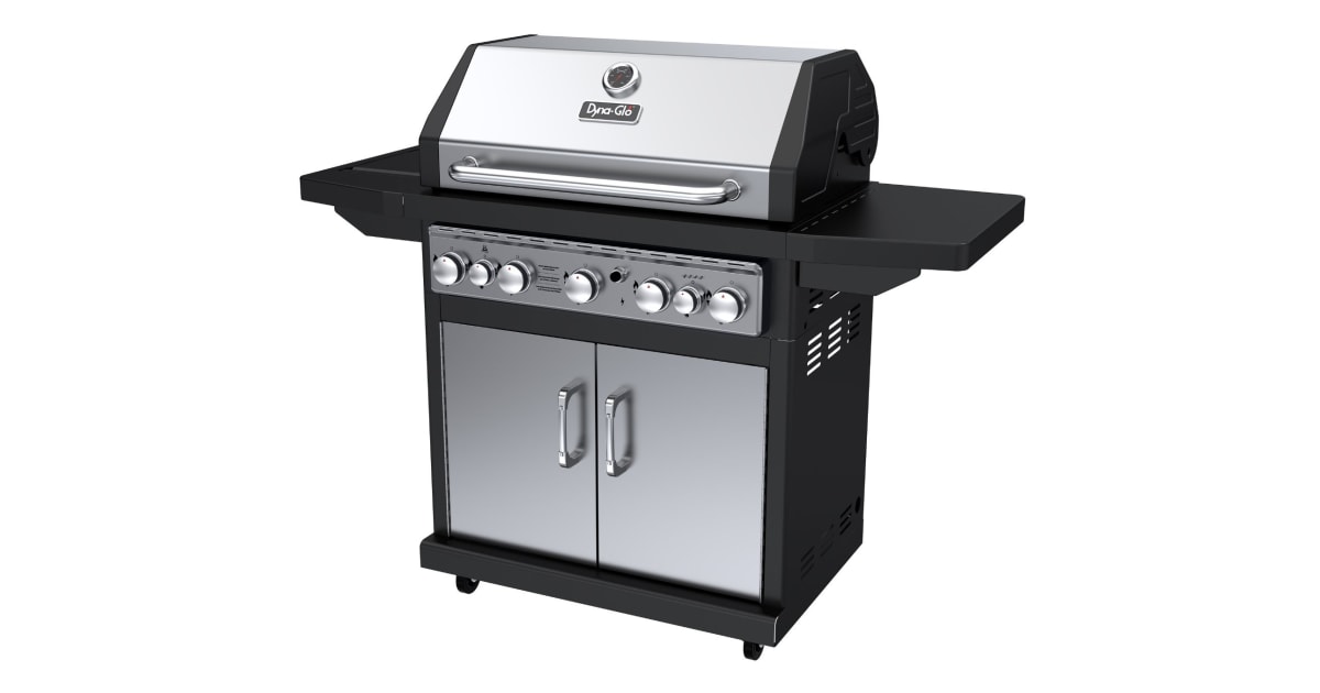 Dyna-Glo DGA550SSP-D 5-Burner 79,000 BTU Propane Gas Grill | Build.com