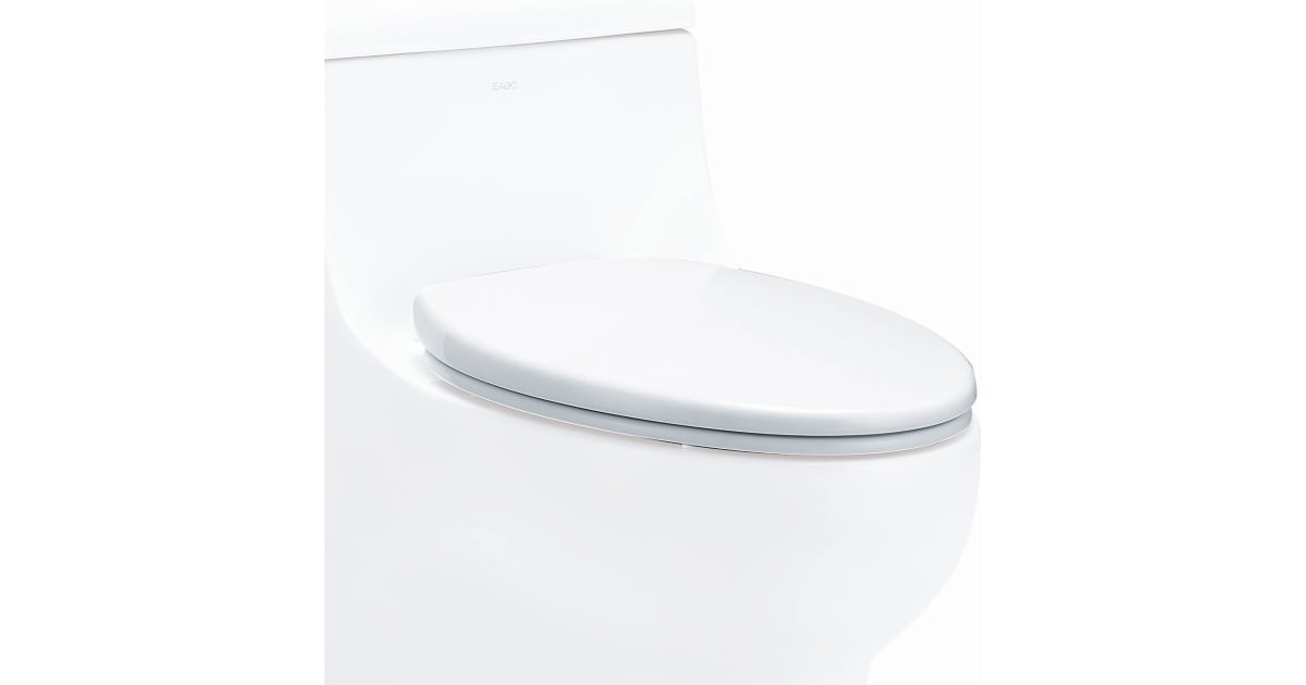 Eago R358SEAT Elongated ClosedFront Toilet Seat with