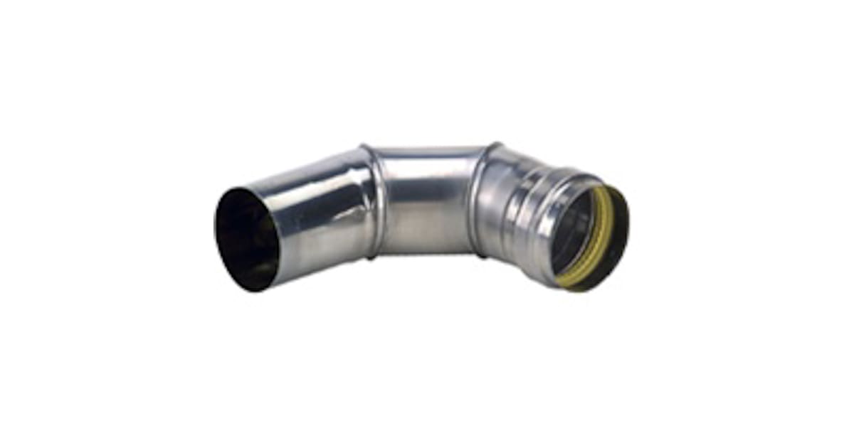 Eccotemp 2SVEEWCF0390 3" 90 Degree AL294C Stainless Steel