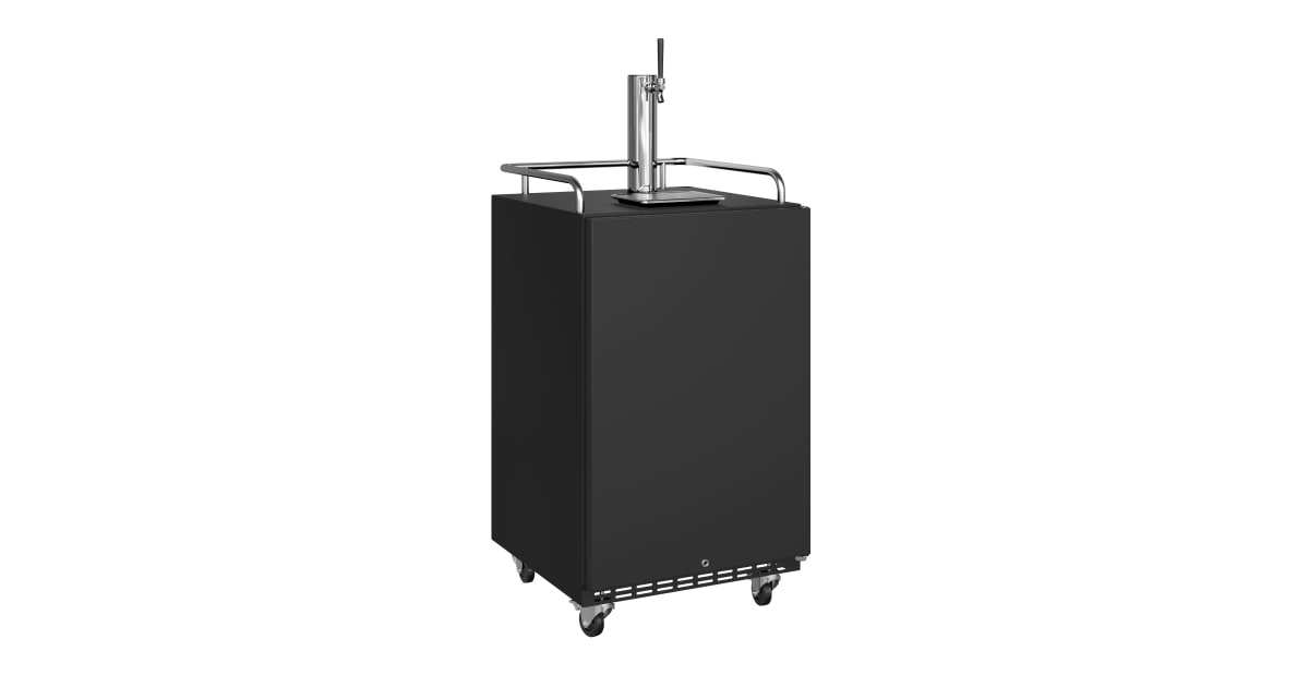 EdgeStar BR7001BL 24 Inch Wide Kegerator Conversion