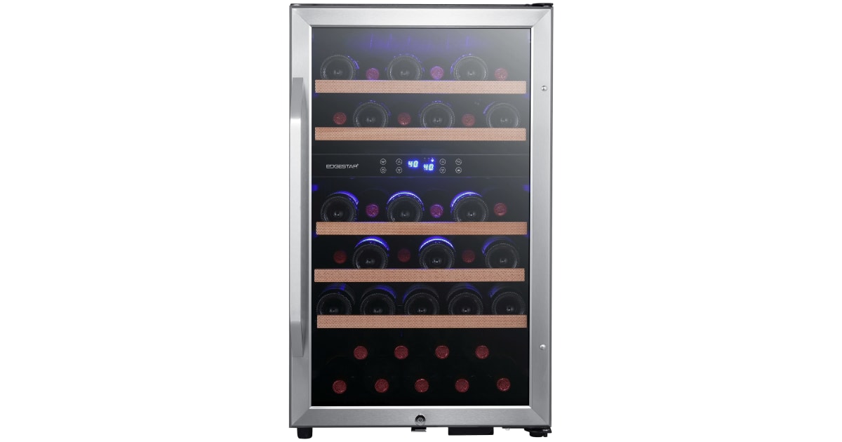 Edgestar cwf380dz 19 inch deals wide 38 bottle wine cooler