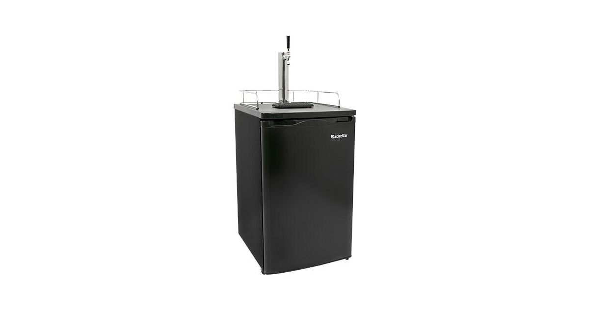 Edgestar kc2000 kegerator and keg beer online cooler for full