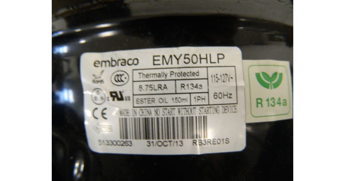 EdgeStar Parts PRP400MED7 RP400MED Replacement Compressor