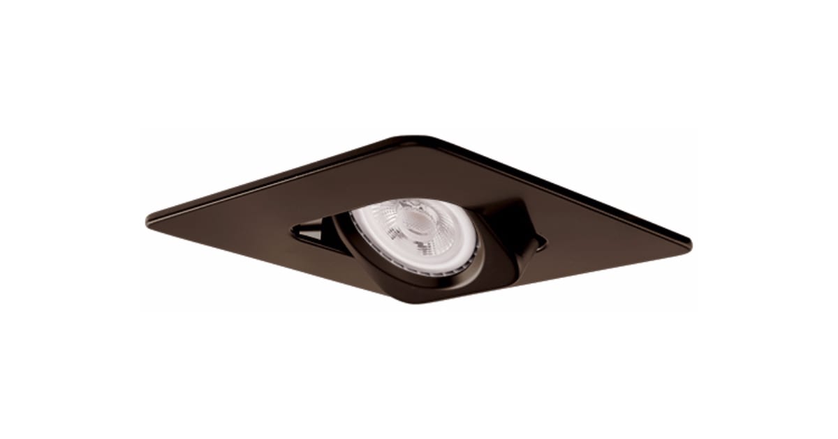 Elco EL2443BZ 4" Square 1 Light Adjustable