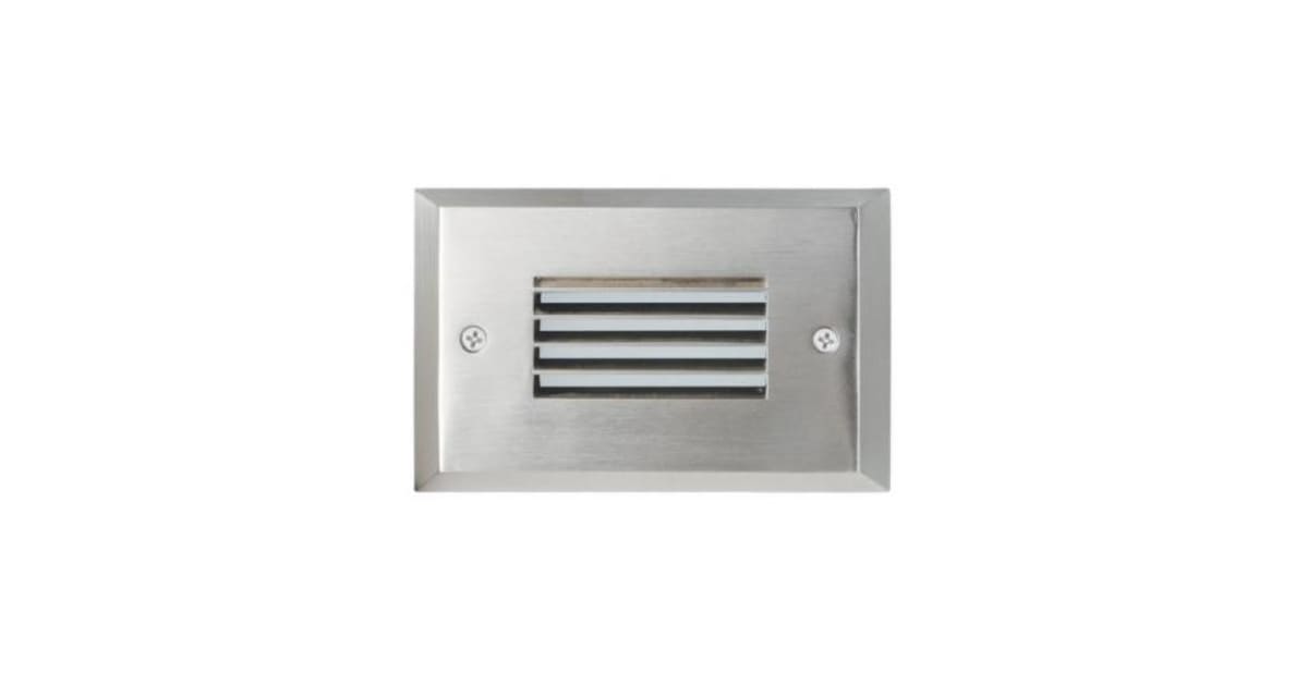 Elco ELST9740N Mini LED Step Light with Angled Louver /