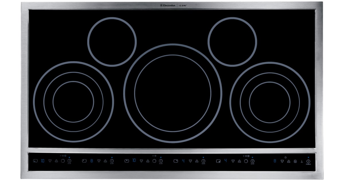 Electrolux E36EC70FSS 36" Electric Cooktop with 5
