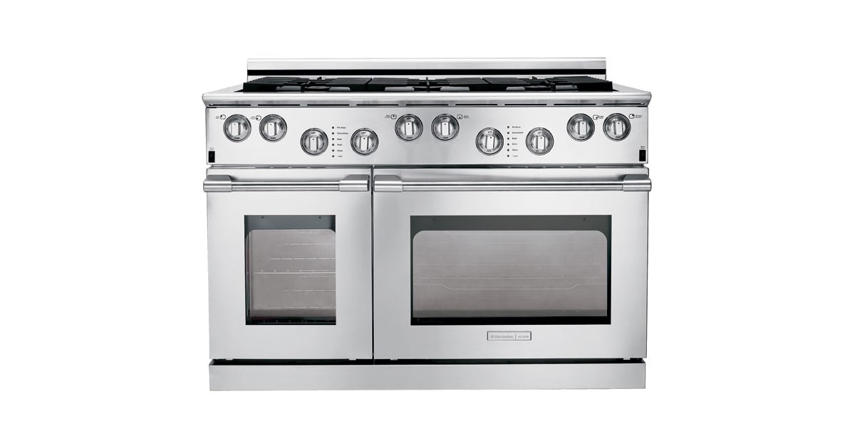 Electrolux E48DF76EPS 48" DualFuel Range with 6 Sealed