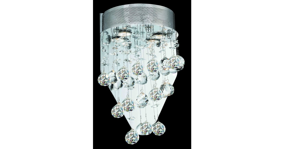 Elegant Lighting 2024W12C/EC(LED) Galaxy 2Light LED