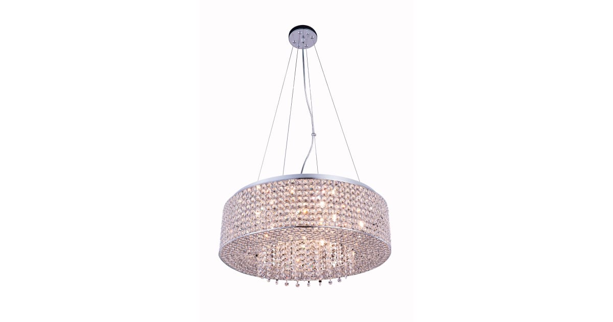 Elegant Lighting 2914D16C/RC Pendent Lamp Elegant Lighting 2914D16C/RC Pendent Lamp