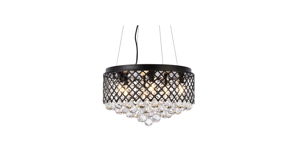 【公式】 LD520D18BK Lighting Elegant Tully 18 Light 6 ワイン