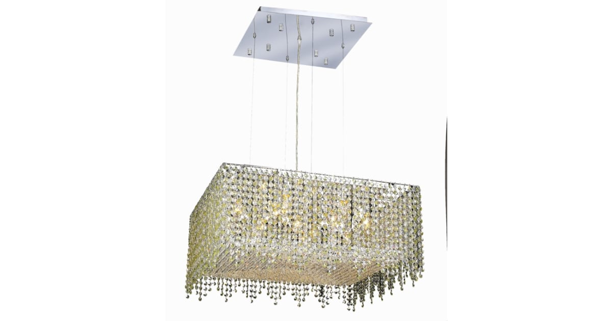 Elegant Lighting 1394D26C-LP/RC Moda 13 Light 26